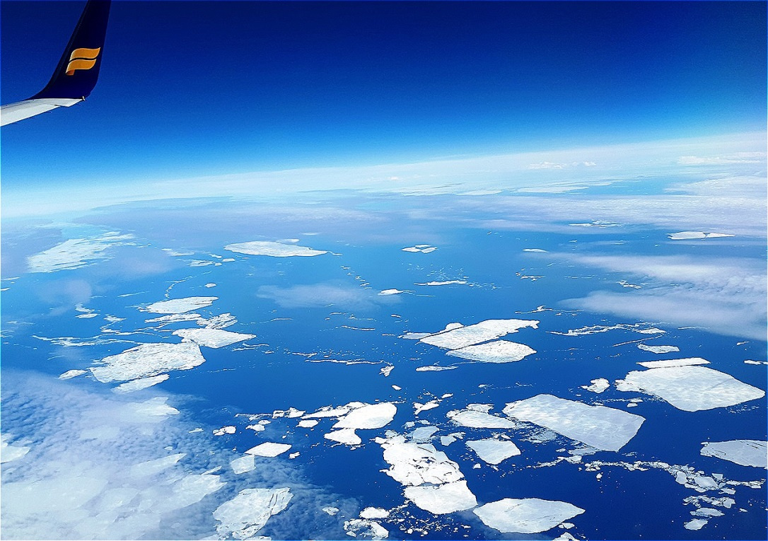 Riesige Inseln aus Eis !