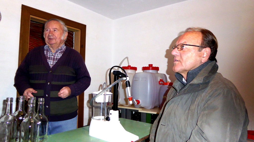 Einsatzbesprechung vor Beginn der Arbeiten