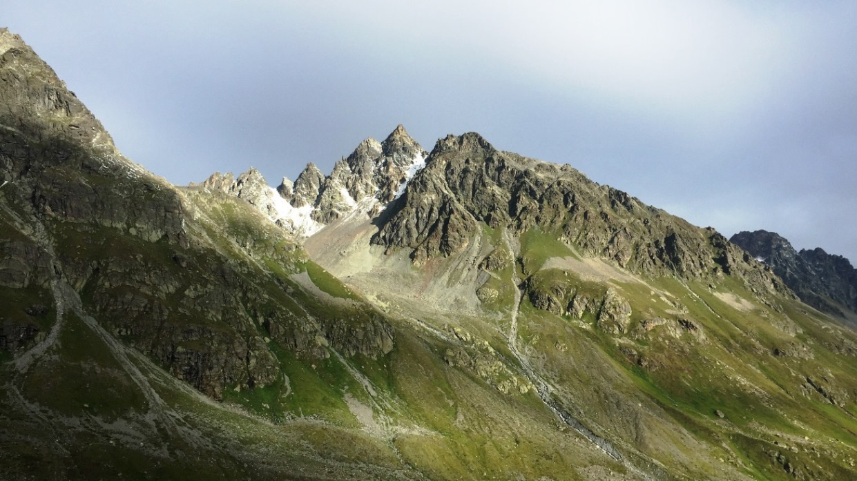 Blick zur Dreiländerspitze