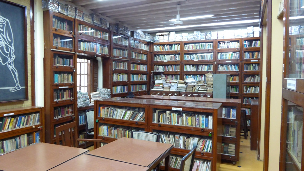 Die Bibliothek Ghandis