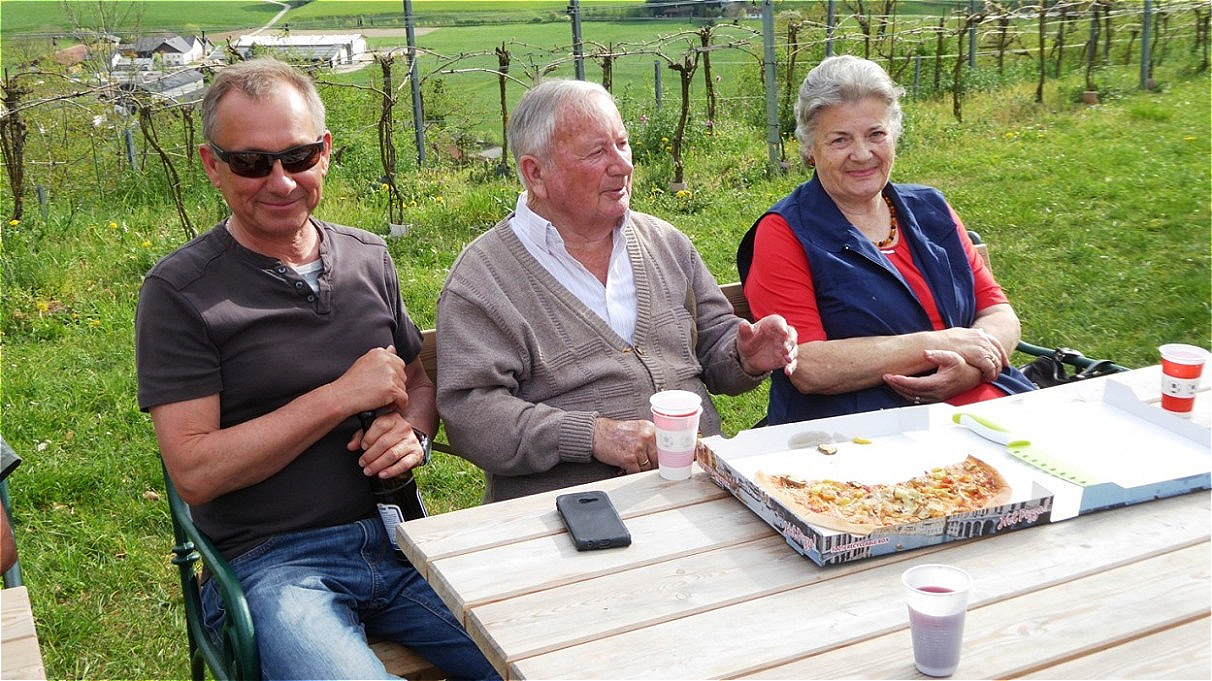 Sie waren unsere Lehrmeister für den Weinbau auf dem Schlossberg
