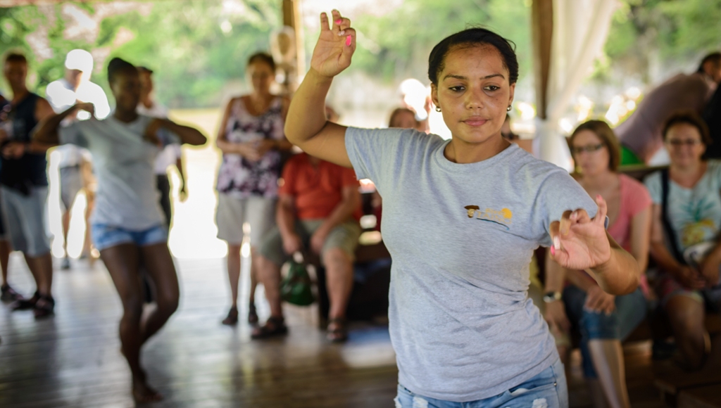 Heiße Rhythmen auf dem Floß !