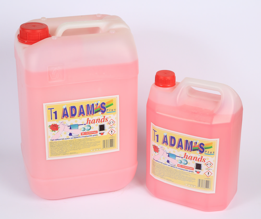 Υγρό Χεριών 4L Adams Ροζ