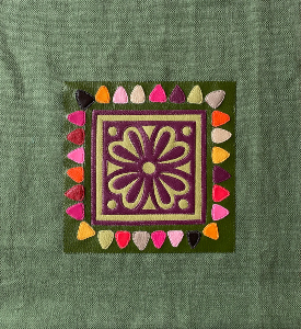 motif de fleur stylisé