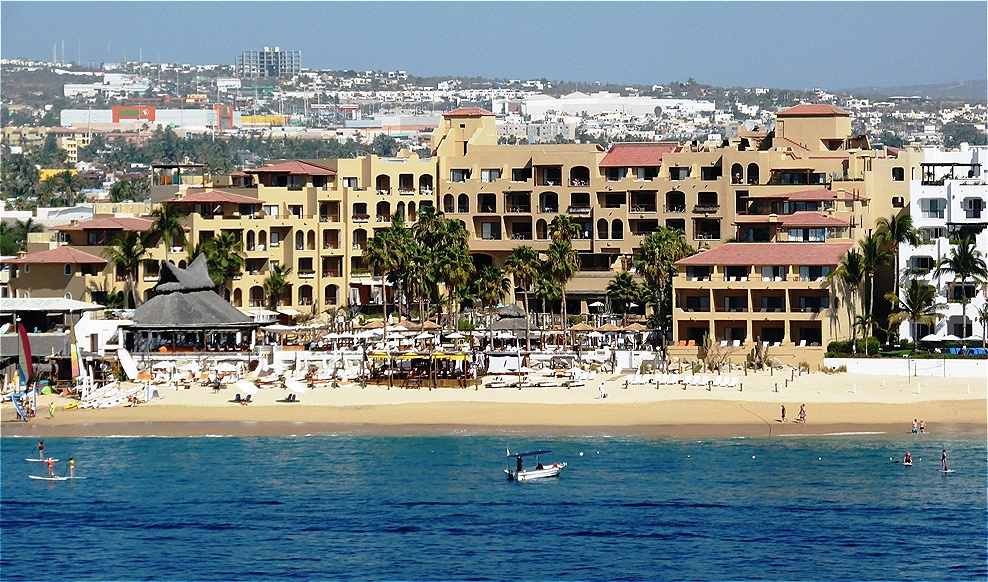 Teil des kilometerlangen Strandes von San Lucas