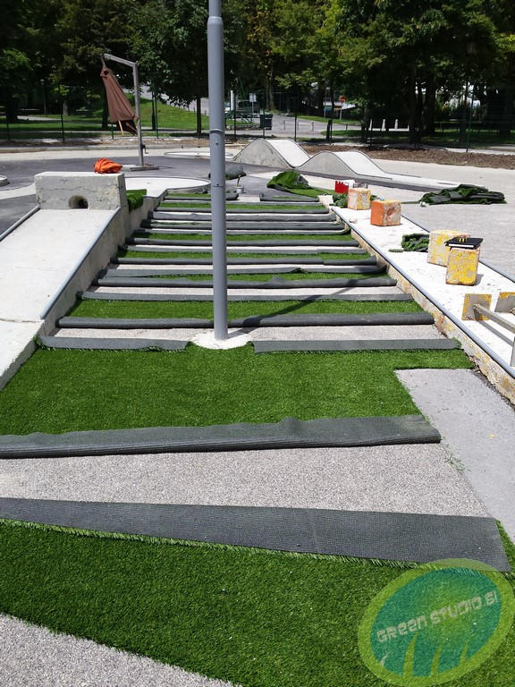 Mini golf umetna trava