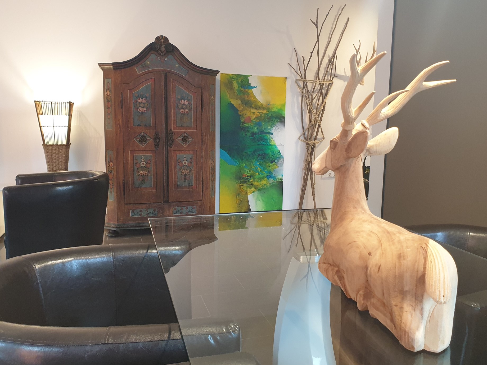 Blick von Küchentisch