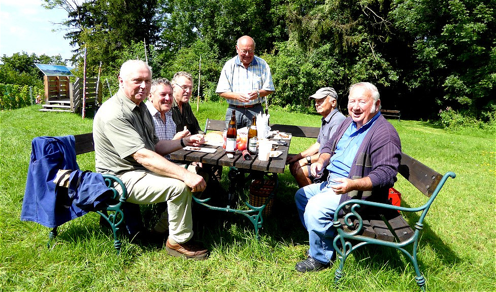 Jause - nach getaner Arbeit !