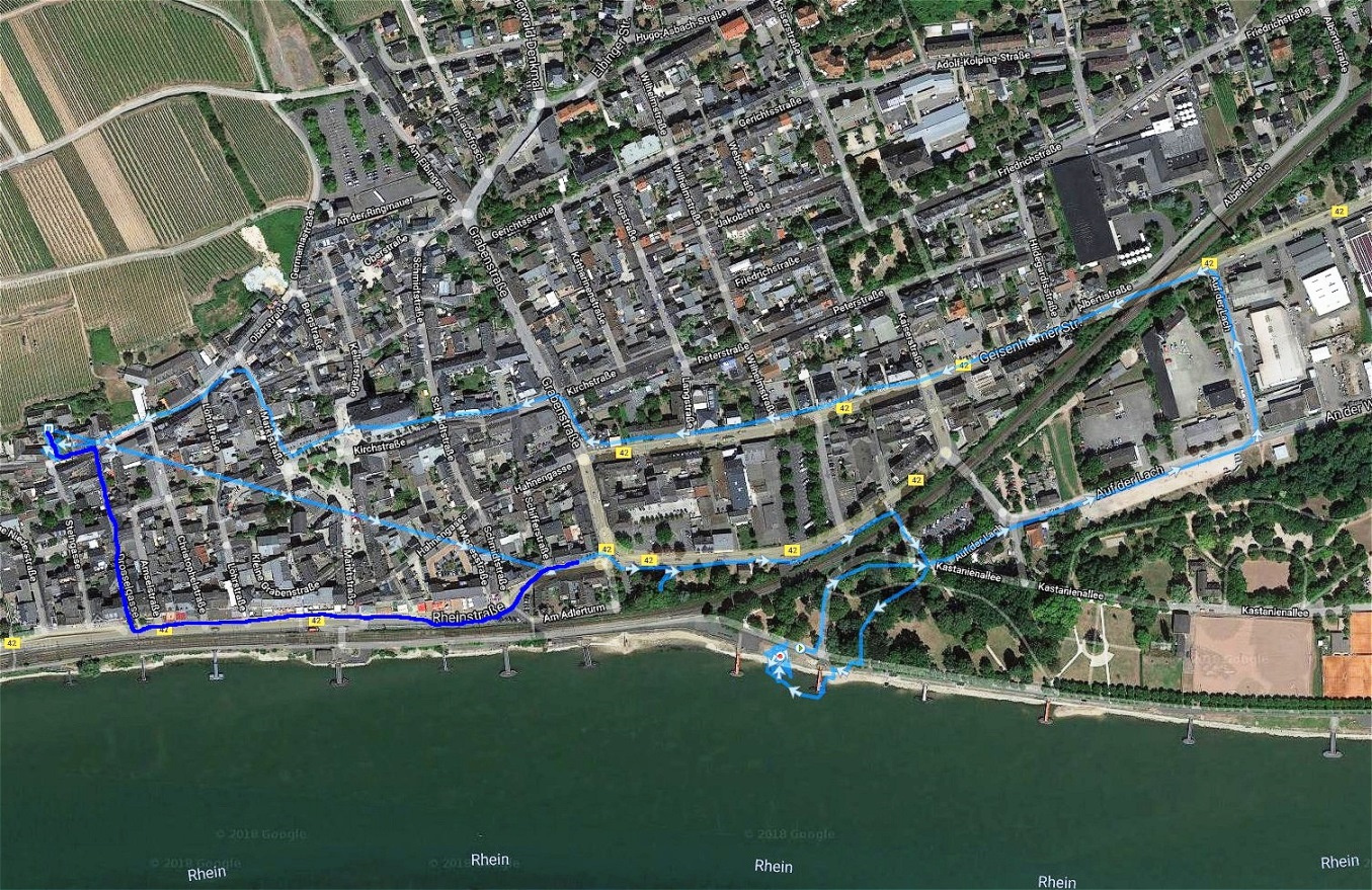 2018_09_29 Route Rüdesheim am Rhein