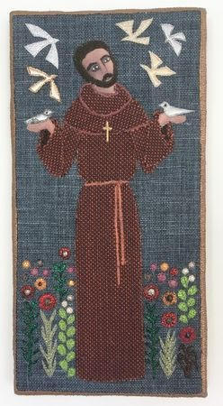 "Saint François d'Assise, la prédication aux oiseaux"