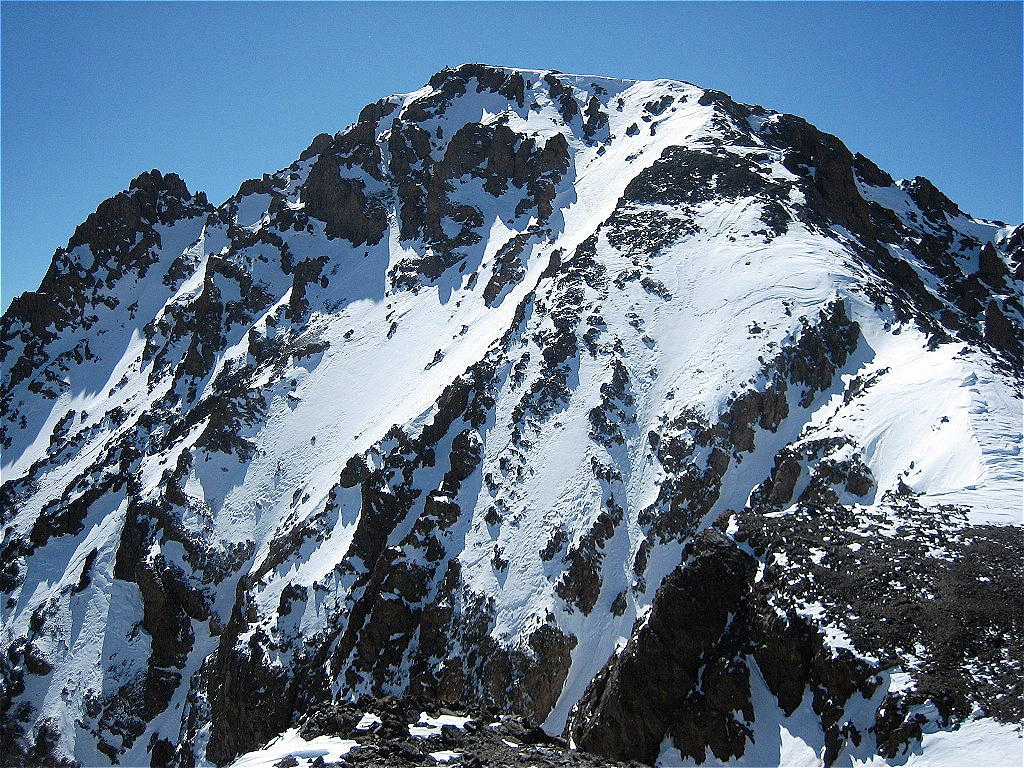 Djebel Toubkal - 4.167 m -Marokko - Hoher Atlas - höchster Berg Nordafrikas