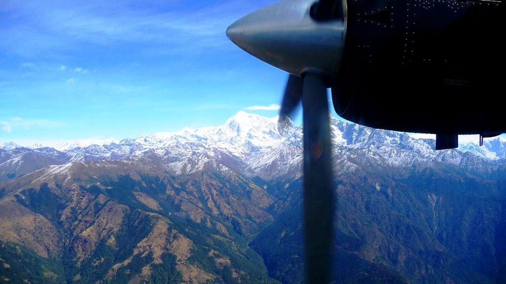 Rückflug von Lukla nach Kathmandu