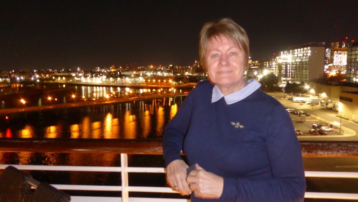 Auf dem Promenadendeck