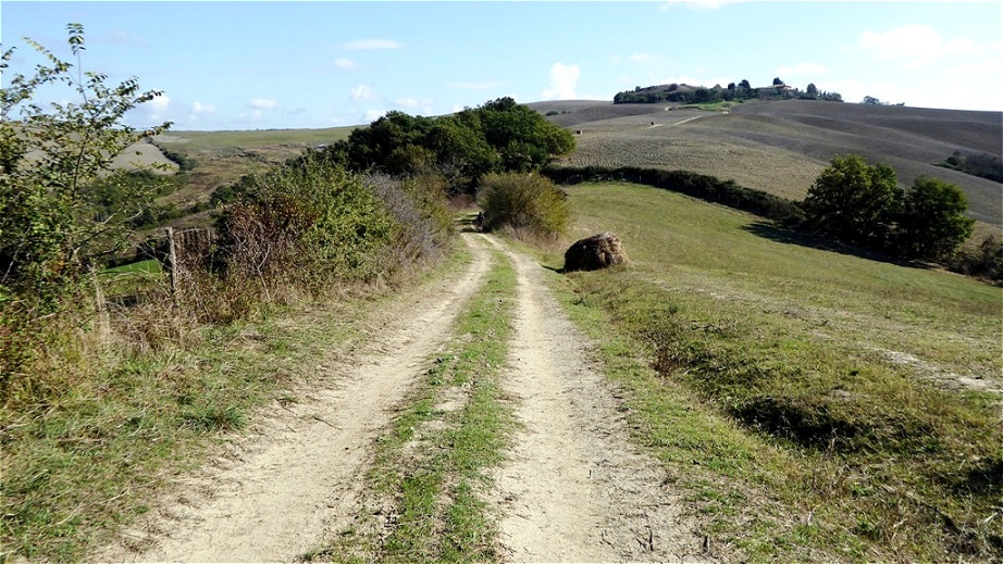 Unser Weg führt durch dünn besiedeltes Gebiet