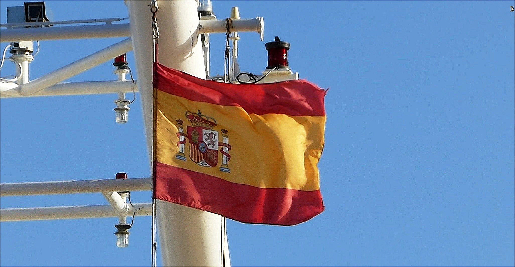 Die Insel "La Palma" ist spanisches Hoheitsgebiet