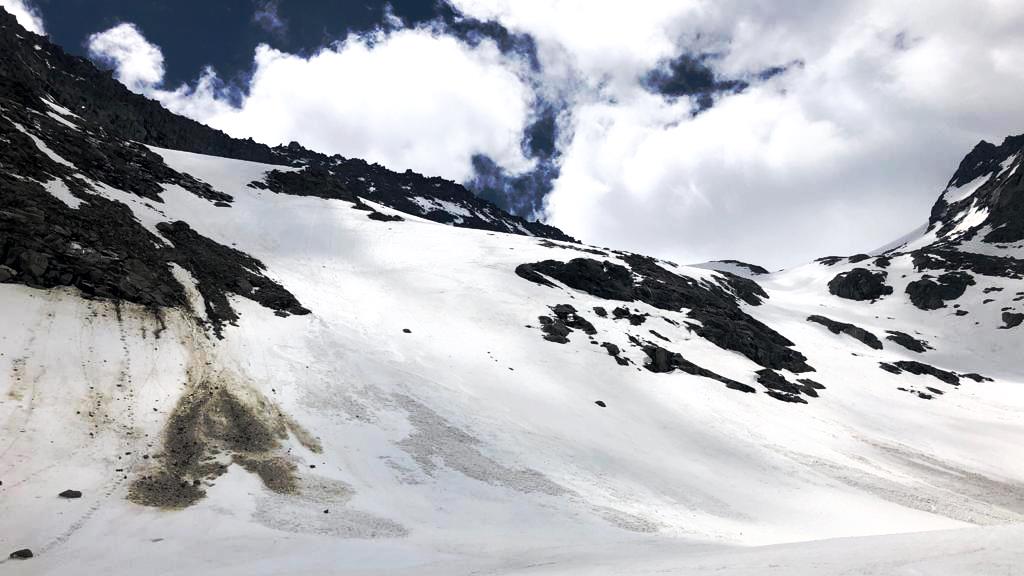 13. Juni 2021 Großvenediger-Abbruch im Nebel