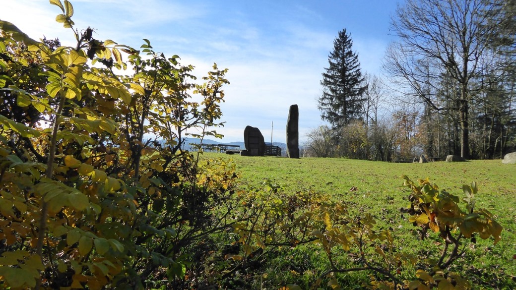 Blick auf den Burgstall