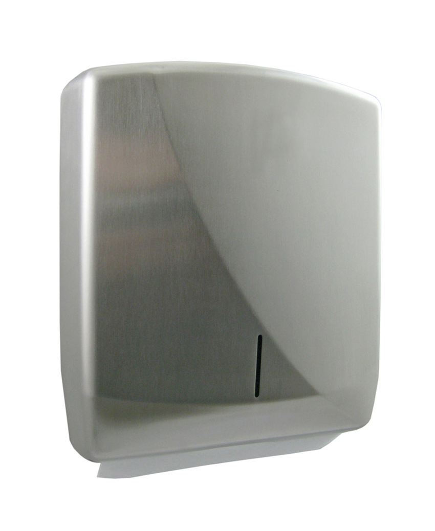 Χαρτοθήκη Χειροπετσέτας ΙΝΟΧ για Φύλλο - Φύλλο