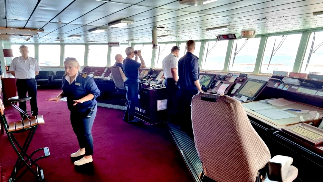 Persönliche Einladung auf die Brücke