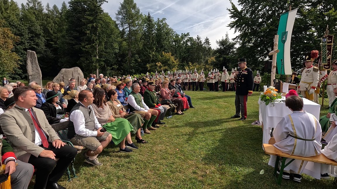 Ansprache - Landeskommandant der Bürgergarden Mag. Christian Frech