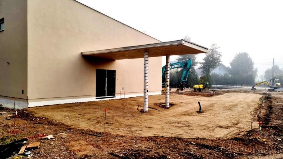 3. Oktober 2025 - Planierungsarbeiten