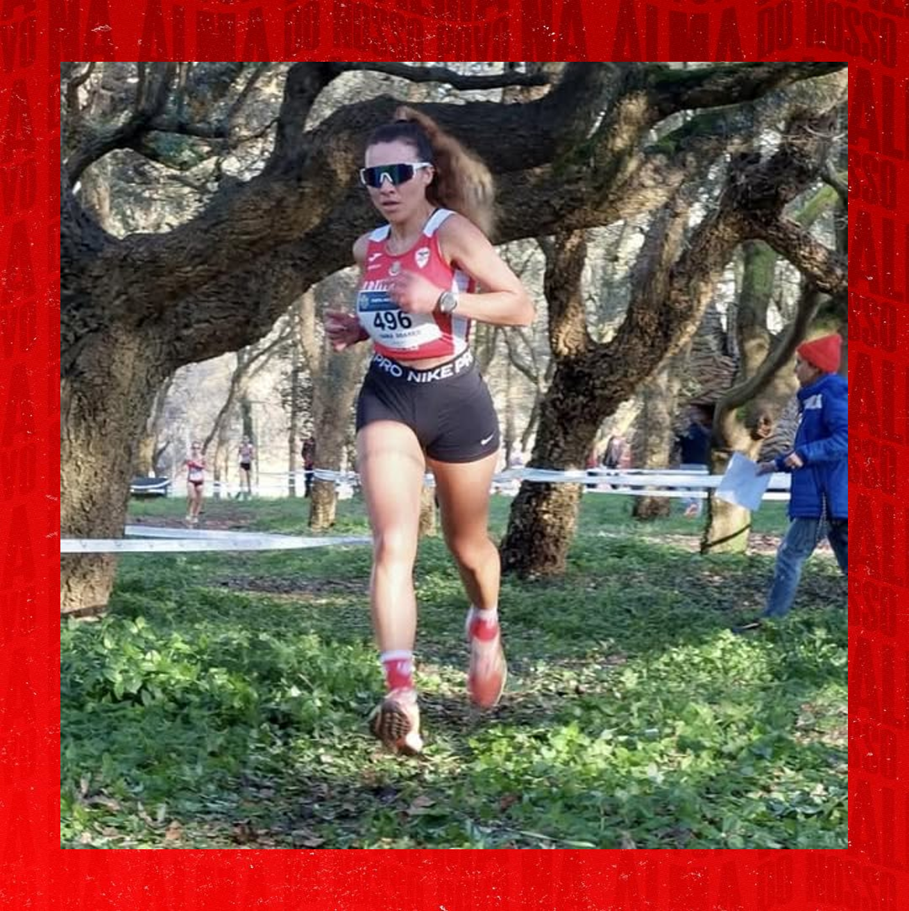 A nossa atleta Sara Eiró é a nova 
Campeã de Corta-Mato  Curto V40! 