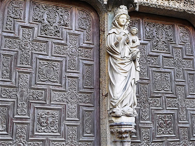 Hauptportal - Nuestra Senjora la Blanca