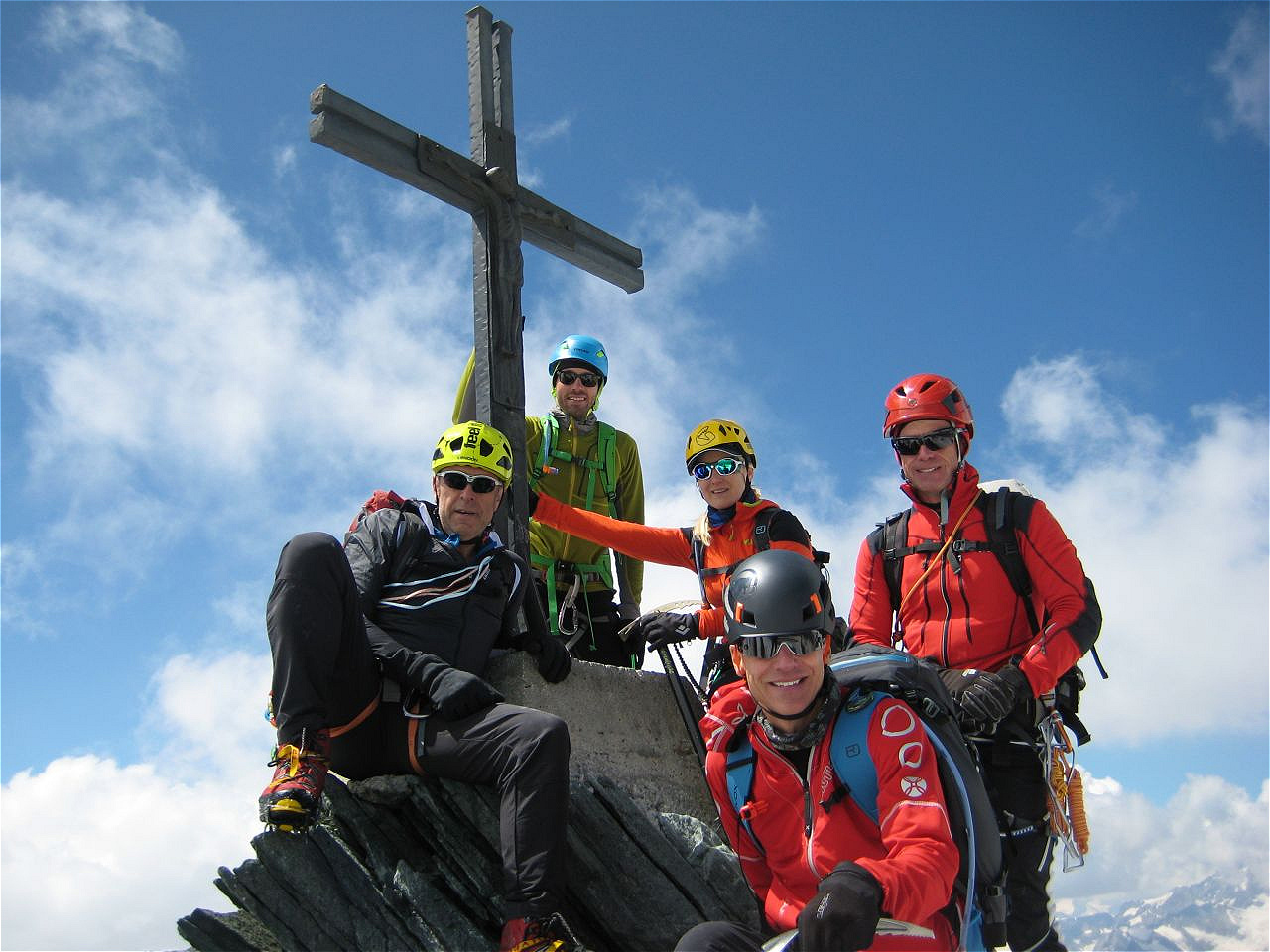 Allalinhorn mit AV Bad Ischl