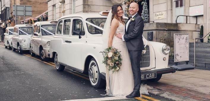 Manchester wedding cars and wedding taxis