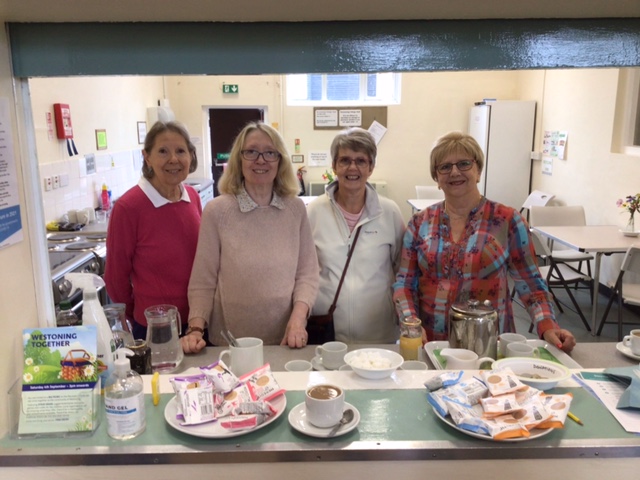 WI Ladies manned the kitchen and offered refreshments to all our visitors 04.09.21