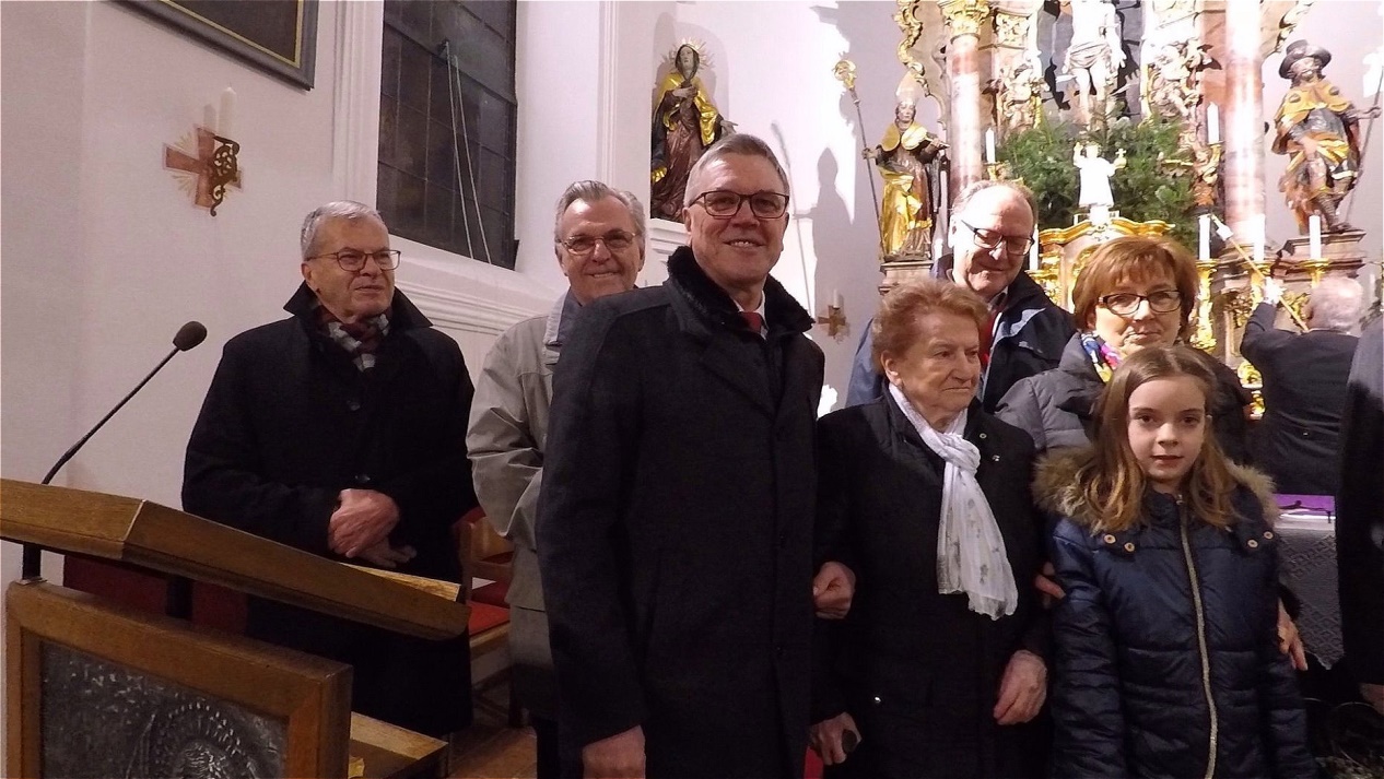 Aufstellung zum gemeinsamen Foto