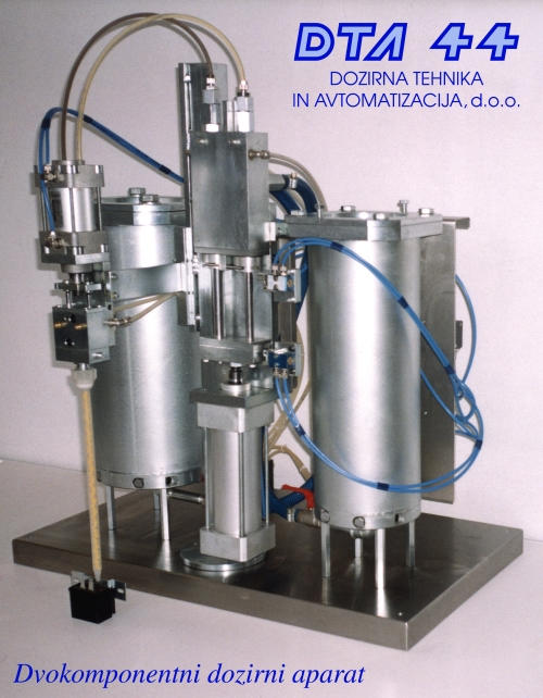 dvokomponentna dozirna naprava