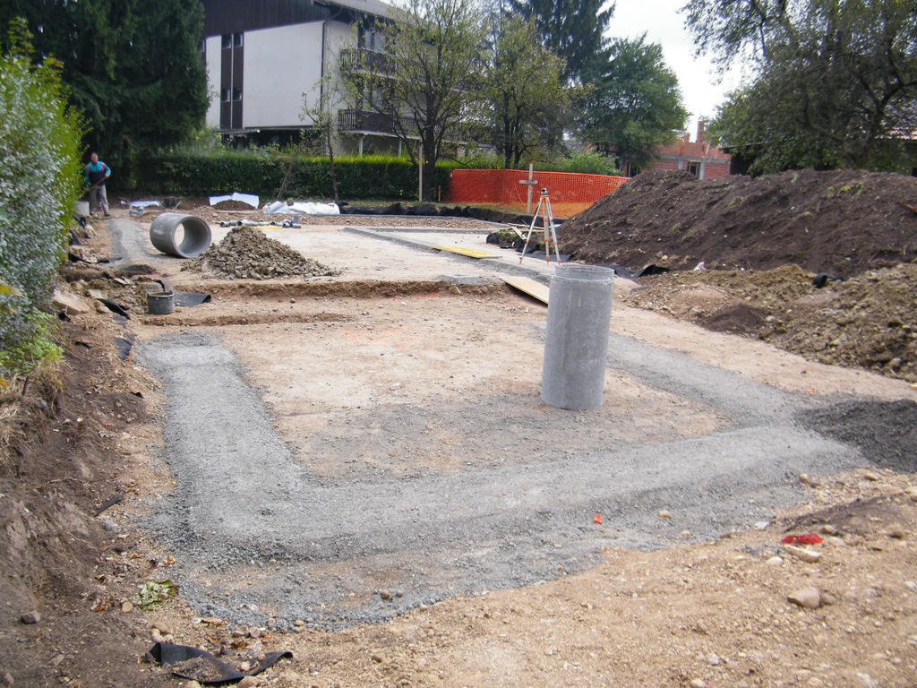 Izvedba podložnega betona
