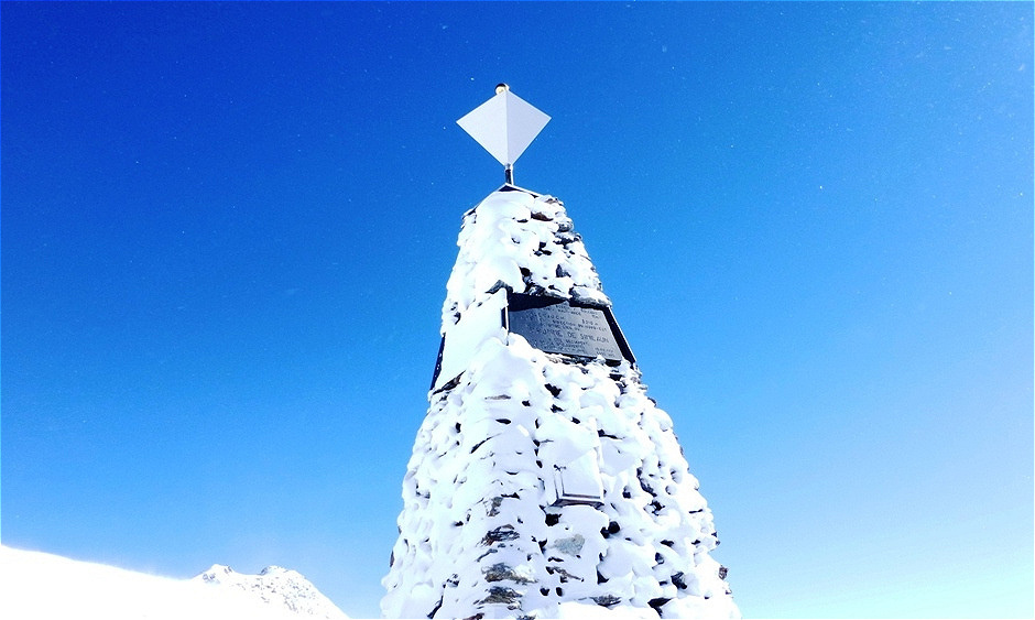 "Ötzi"-Fundstelle auf dem Hauslabjoch