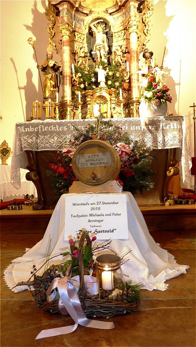 27. Dezember 2018 - Weintaufe