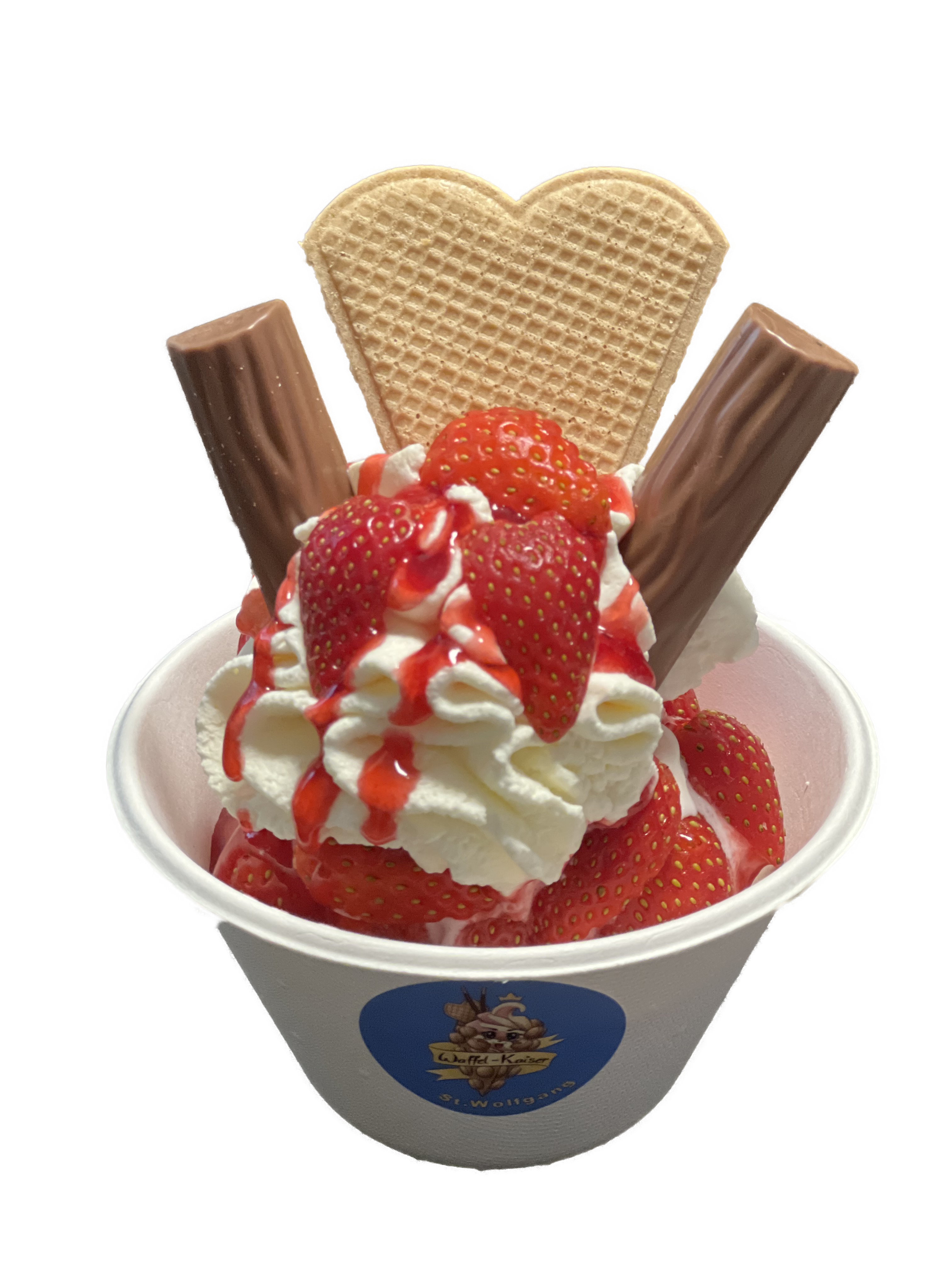 Frozen-jogurt Erdbeer-Jogurette
