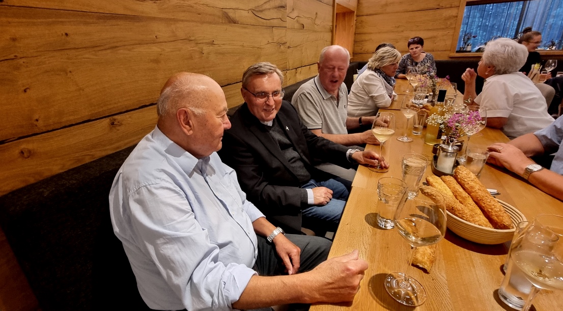 Weinpate im Gespräch