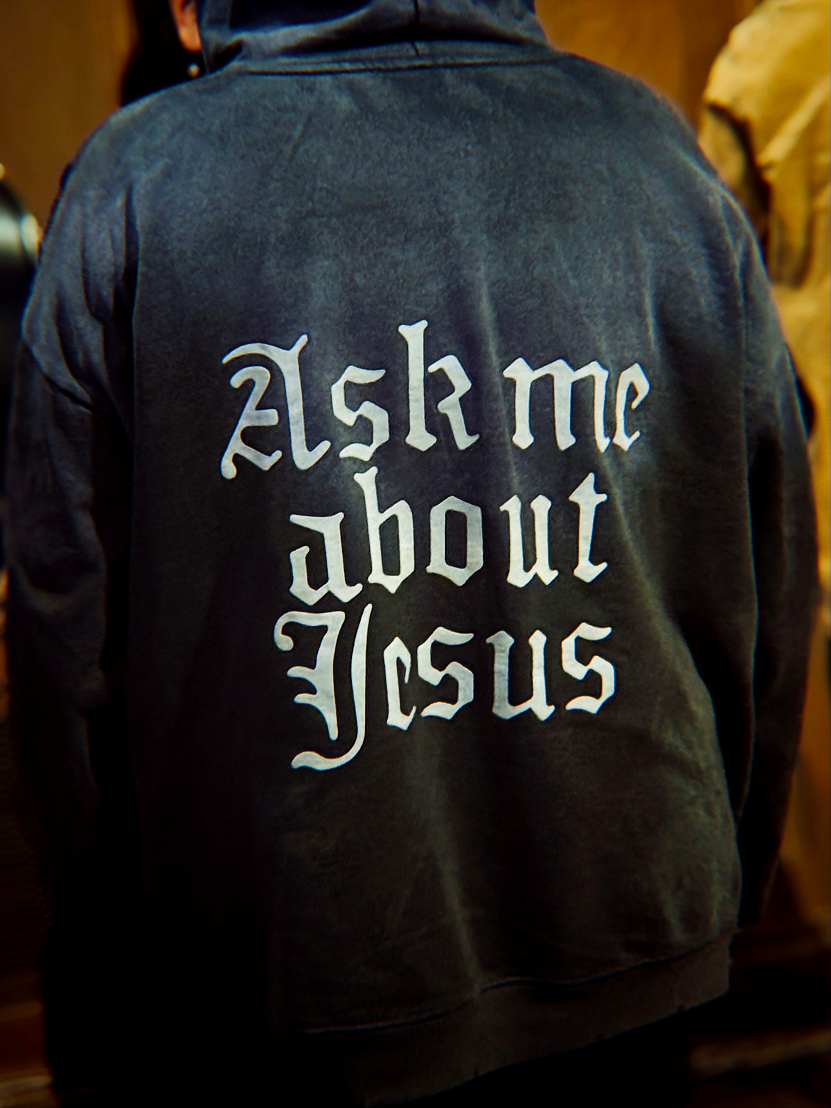 Ask me about Jesus Ask me about Jesus