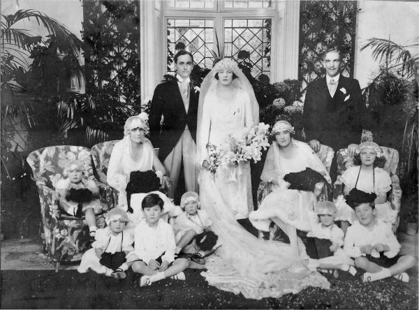 Wills family wedding 1925