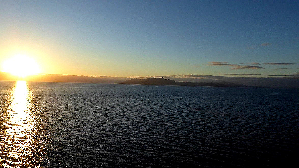 Am Abend klart es auf !