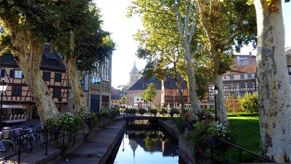 Blick zum Martinsmünster