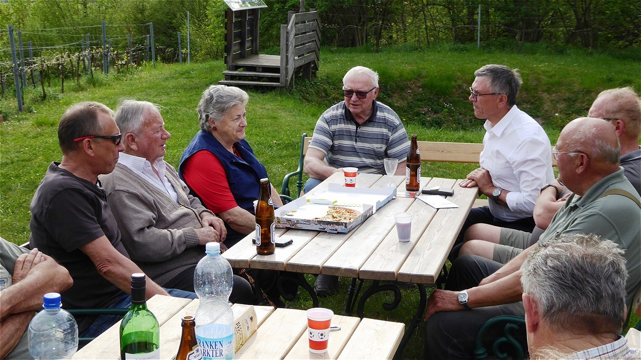 25. April - Verabschiedung von Hans und Rosi Tröstler