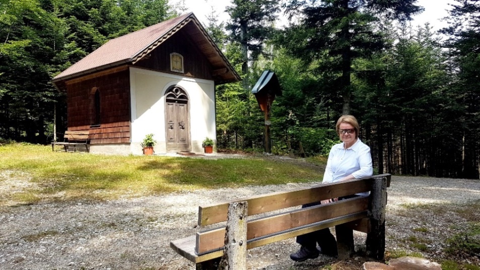 Bei der Kapelle "Zum Hohen Kreuz"