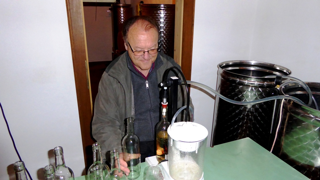 Chef der Abfüllung !