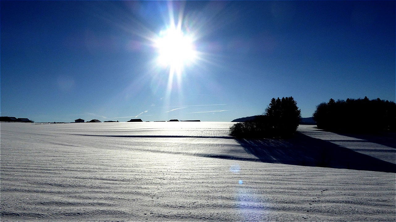 Herrlicher Wintertag