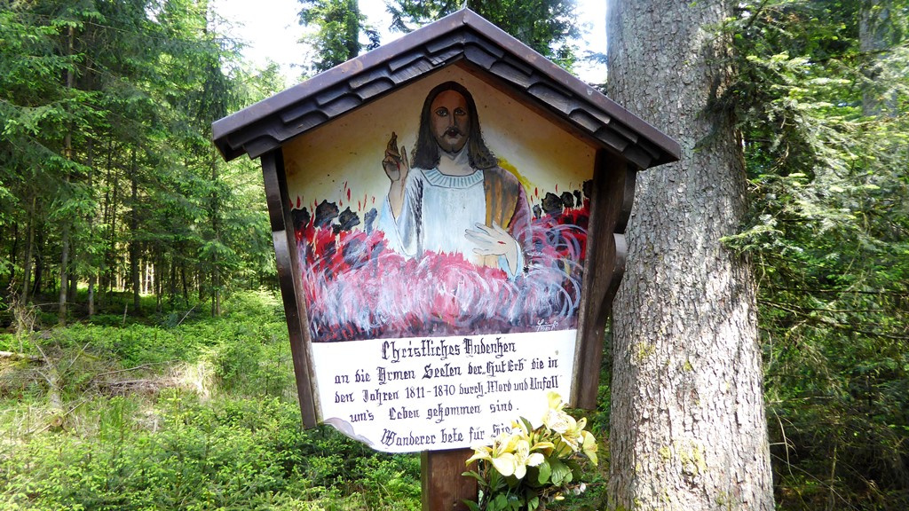 Beim Seelentaferl auf dem Friedburgersteig