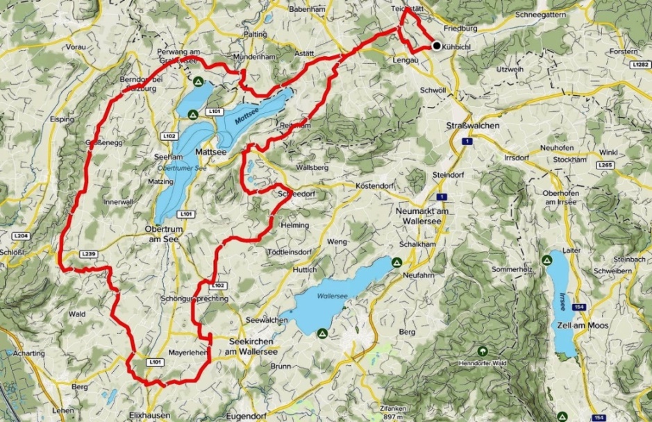 13. Juni 2020    Oldies-Runde   Haunsberg-Ursprung-Seekirchen