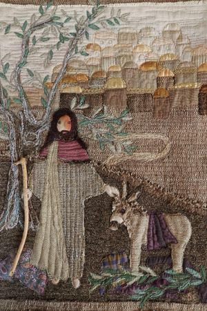 "L'entrée dans Jérusalem"
Entrance to Jerusalem