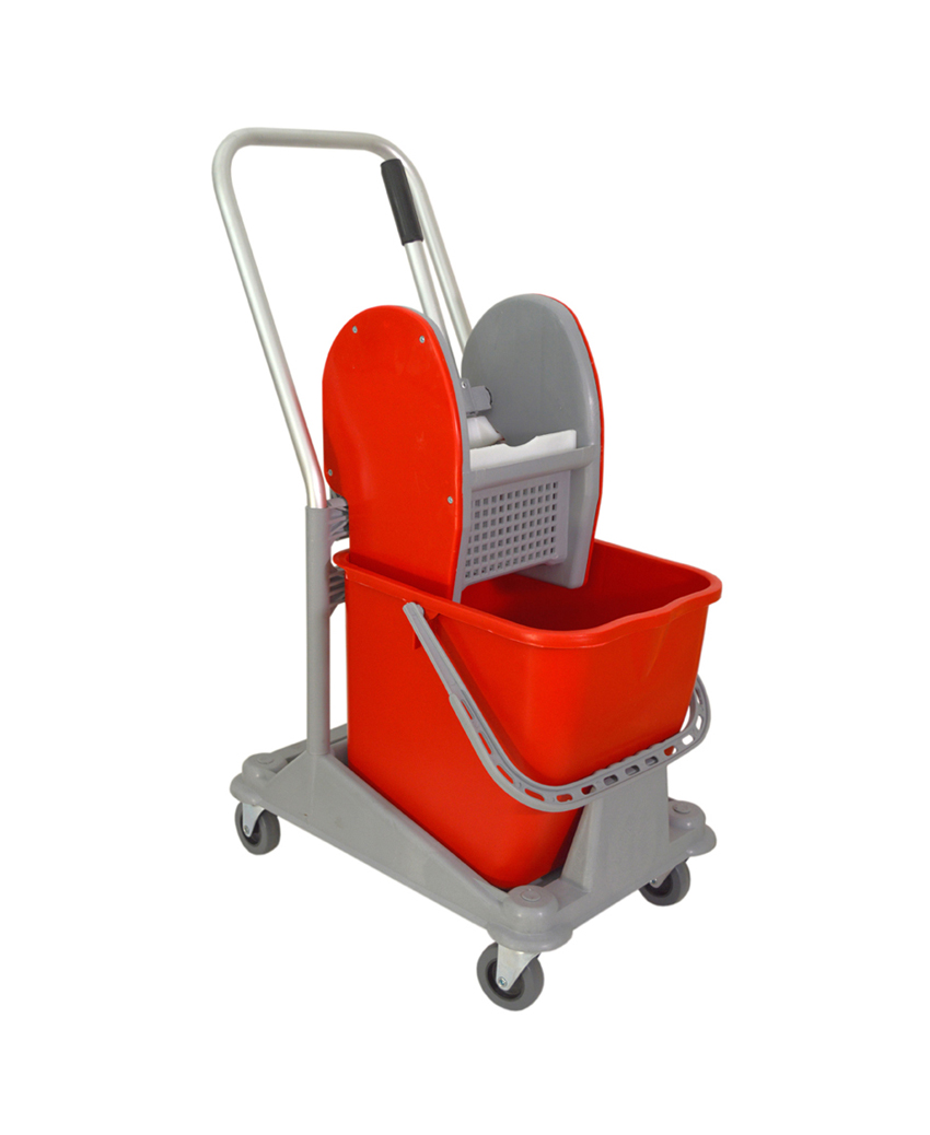 Σετ Σφουγγ/τος μονό πλαστικό με Λαβή Αλουμινίου