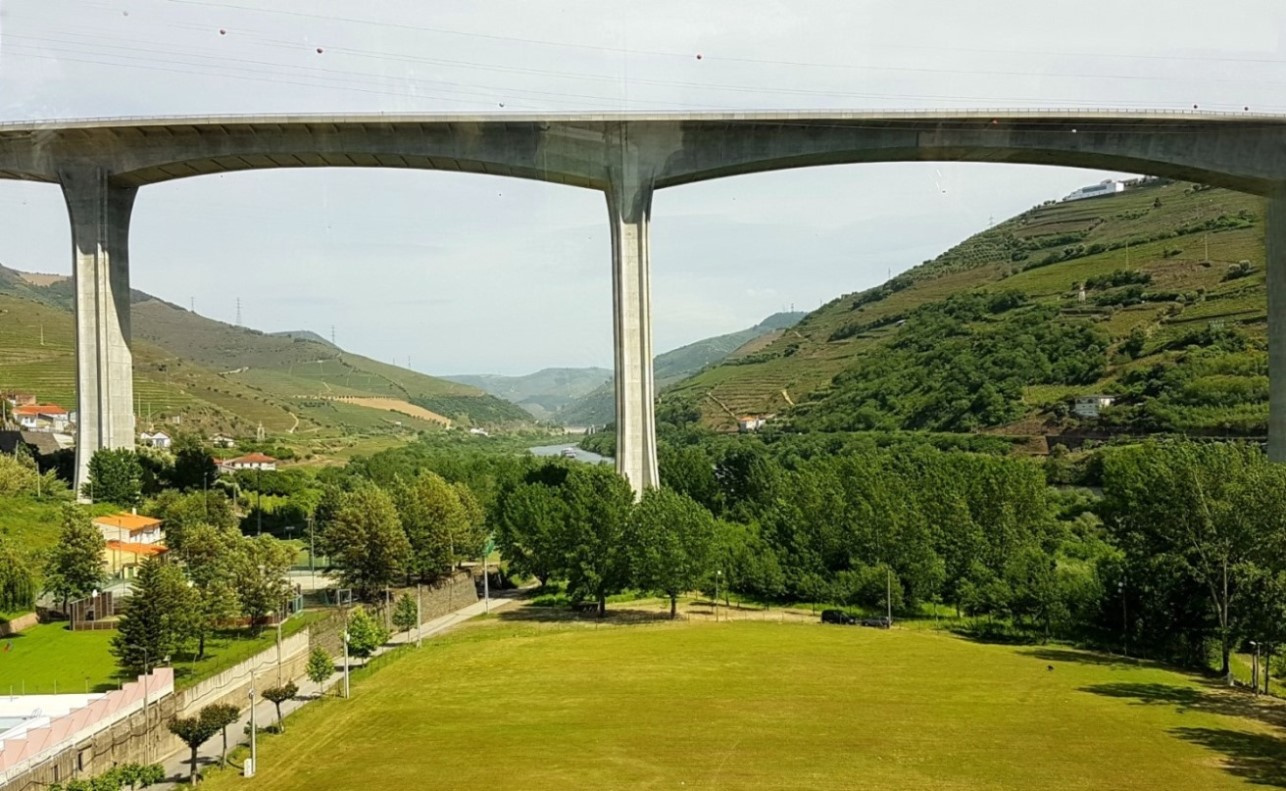 Das Douro Tal bei Peso da Régua